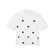 Blouse Compania Fantastica COMPAÑIA FANTÁSTICA Shirt 41059 - White