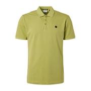 T-shirt No Excess Polo Olijfgroen