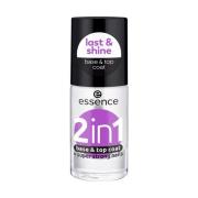 Basis &amp; Topcoats Essence 2-in-1 Base en Top Coat