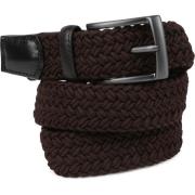 Riem Atelier Gardeur Geweven Riem Bruin