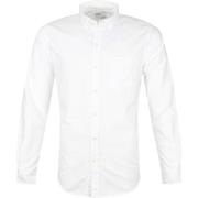 Overhemd Lange Mouw Colorful Standard Overhemd Wit