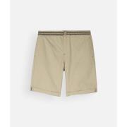 Korte Broek Oxbow Effen bermuda met halfelastische taille OMERY