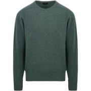 Sweater William Lockie Lamswol Middengroen