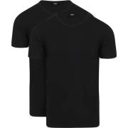 T-shirt BOSS T-shirt Modern 2-Pack Zwart