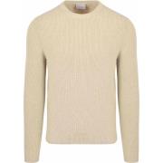 Sweater Suitable Trui Wol Blend Ecru