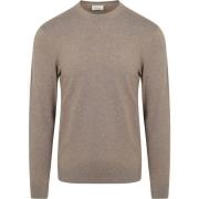 Sweater Profuomo Pullover Luxury Basic Taupe