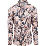 Overhemd Lange Mouw Desoto Overhemd Botanic Print Multicolour