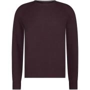 Sweater State Of Art Trui Structure Contrast Bordeaux