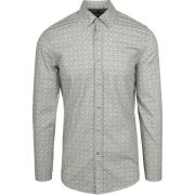 Overhemd Lange Mouw Suitable Overhemd Paisley Groen
