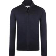 Sweater Mcgregor Vest Merino Blend Navy