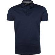 T-shirt Pure Functional Polo KM Donkerblauw