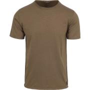 T-shirt Dstrezzed Mc Queen T-shirt Melange Bruin Groen