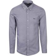 Overhemd Lange Mouw BOSS Hal Overhemd Blauw