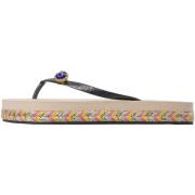 Teenslippers Uzurii Raffia Switch