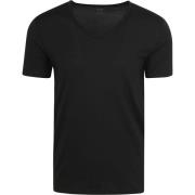 T-shirt Mey V-hals Dry Cotton T-shirt Zwart