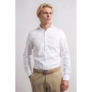 Overhemd Lange Mouw Suitable Sorona Overhemd Gebroken Wit