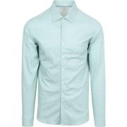 Overhemd Lange Mouw Desoto Overhemd Strijkvrij Kent Groen
