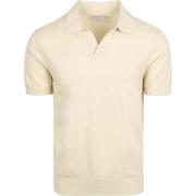 T-shirt Suitable Polo Riva Linnen Ecru