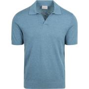 T-shirt Suitable Polo Riva Linnen Petrol