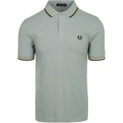 T-shirt Fred Perry Polo M3600 Lichtblauw W62