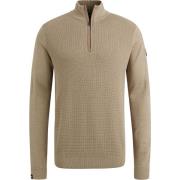 Trui Vanguard Trui Half Zip Beige