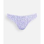 Bikini Oxbow Bedrukte, geplooide slips MARGUERITE