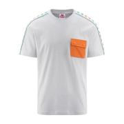T-shirt Korte Mouw Kappa 331c7rw_banda_sidonio_grigio