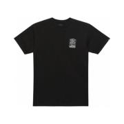 T-shirt Korte Mouw Vans vn0007_micro_trails_tee_nero