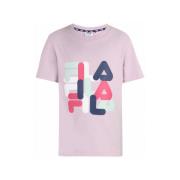 T-shirt Korte Mouw Fila fak0129_graphic_tee_kids_viola