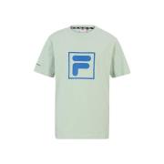 T-shirt Korte Mouw Fila fat0232_t-shirt_teens_verde