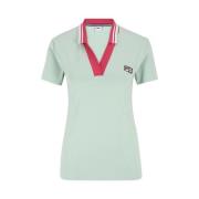 Polo Shirt Korte Mouw Fila faw0463_zapel_polo_verde