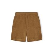 Korte Broek Rvlt Revolution Terry Shorts 4039 - Dark Khaki