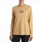 T-Shirt Lange Mouw Vans VN000A86YUU1-TAUPE