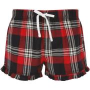 Korte Broek Skinni Fit Short motif tartan femme