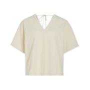 Blouse Vila Top Lorena - Birch