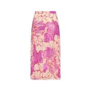 Rok Only Alma Life Poly Skirt - Super Pink