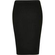 Rok Urban Classics Jupe mi-longue en tricot côtelé femme GT
