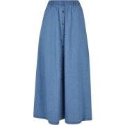 Rok Urban Classics Jupe jean longue large femme