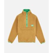 Fleece Jack Oxbow Contrasterend sweatshirt van fleece met halve rits S...