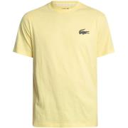 Pyjama's / nachthemden Lacoste Krokodillenprint Lounge T-shirt