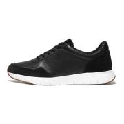Sneakers FitFlop Baskets en cuir femme F-Mode