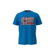 T-shirt Korte Mouw Napapijri T-shirt Lari