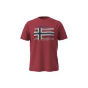 T-shirt Korte Mouw Napapijri T-shirt Lari