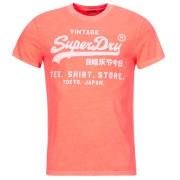 T-shirt Korte Mouw Superdry LOGO NEON