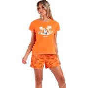 Pyjama's / nachthemden Admas Pyjamashort t-shirt Peanuts Summer Beagle