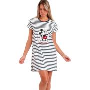 Pyjama's / nachthemden Admas Nachthemd met slipe mouwen Mickey Patch D...
