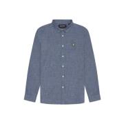 Overhemd Lange Mouw Lyle &amp; Scott Chemise manches logues Chambray