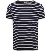 T-shirt Armor Lux Hoëdic T-Shirt Strepen Navy