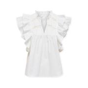 Blouse Only Noos Top Sunny Life - Cloud Dancer