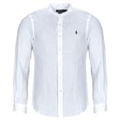 Overhemd Lange Mouw Polo Ralph Lauren CHEMISE AJUSTEE SLIM FIT EN LIN ...